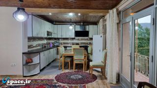نمای آشپزخانه اقامتگاه ویستان ـ رودبار ـ شهر بره سر